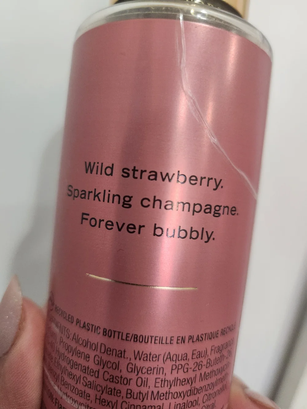 Victoria's Secret Strawberry & Champagne Fragrance Mist - Picture 3 of 5